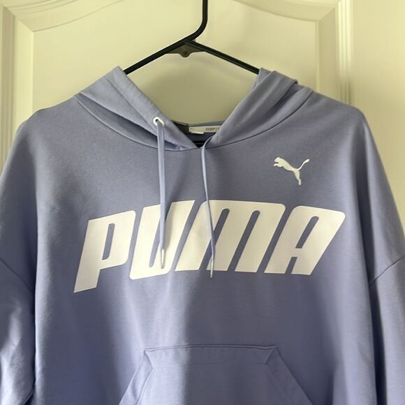 Cropped Puma hooded pullover large - Picture 2 of 5